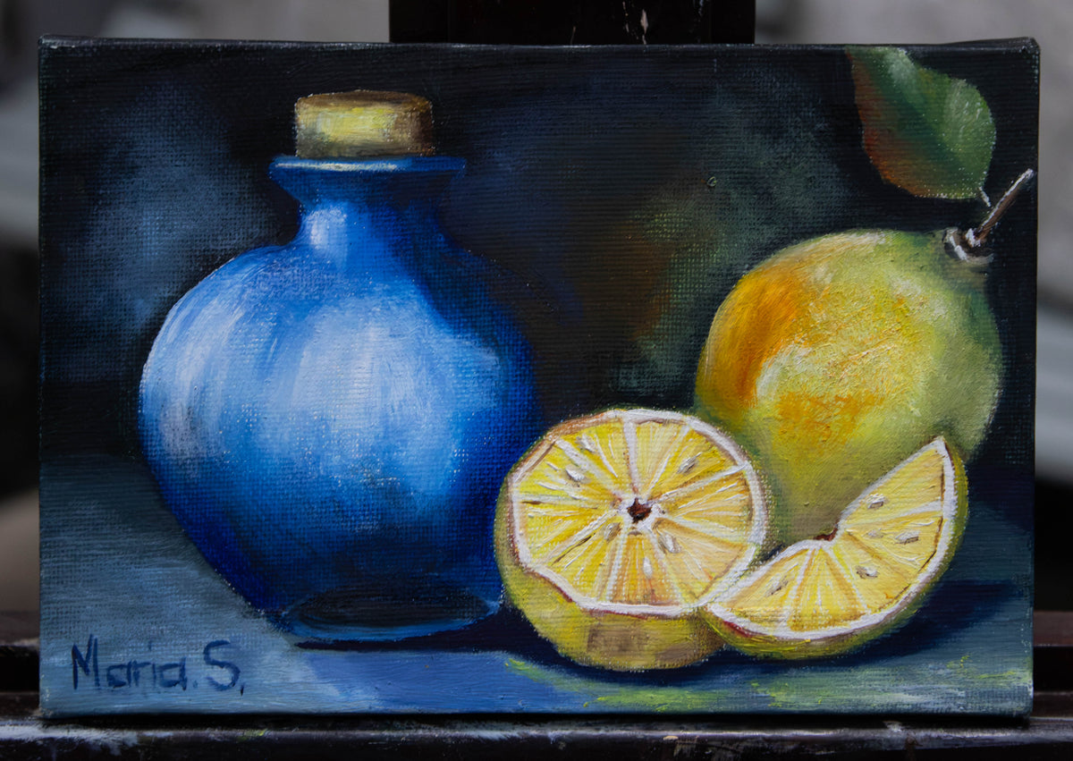 Cobalt & Citrus