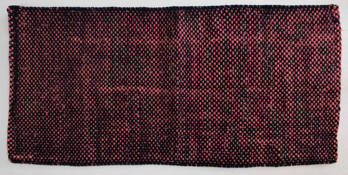 Eco-Friendly Deep Charcoal & Salmon Pink Mat