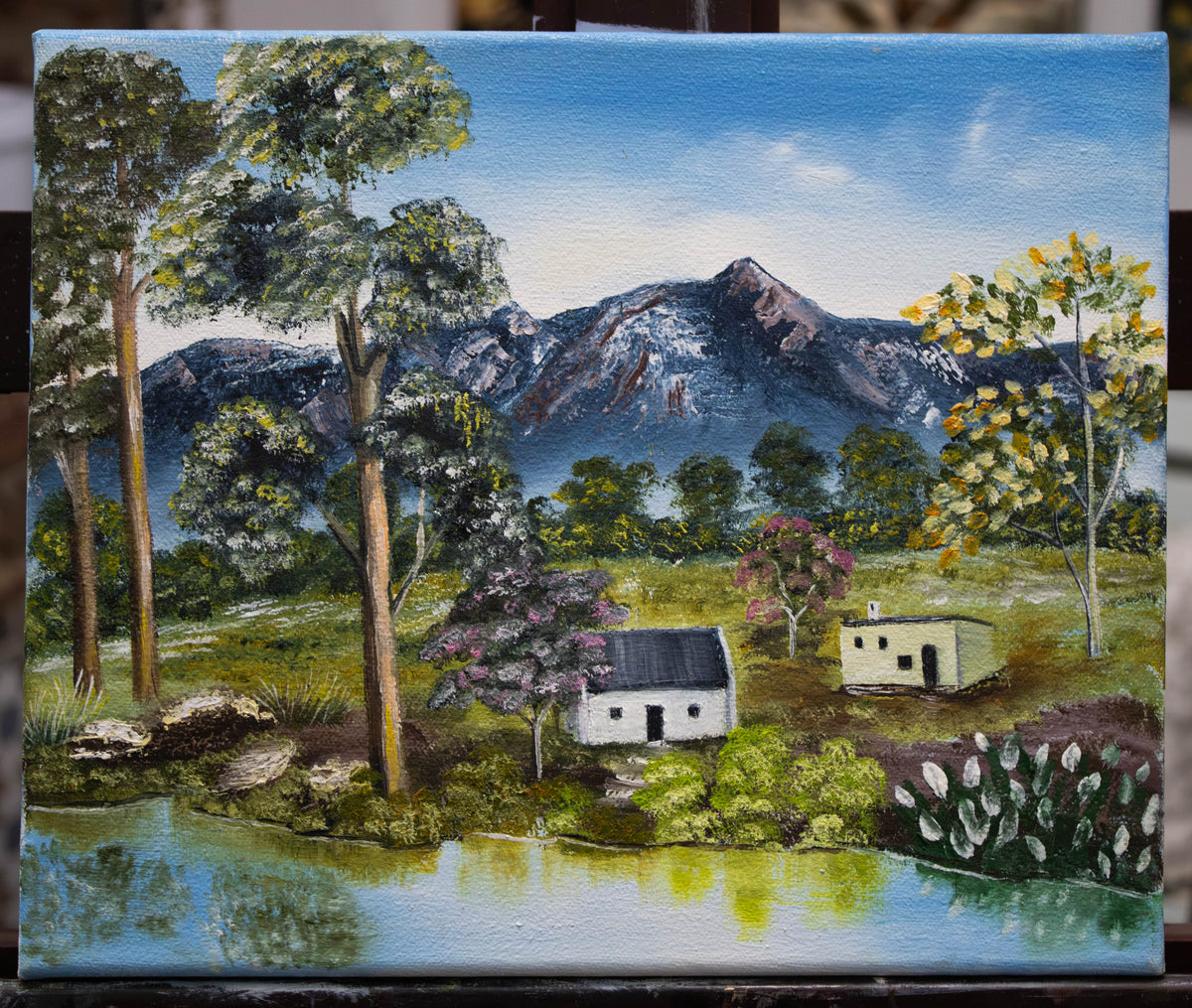 Mountain Village Reflections