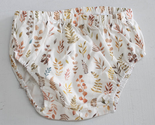 Cotton Forest Print Baby Bloomers