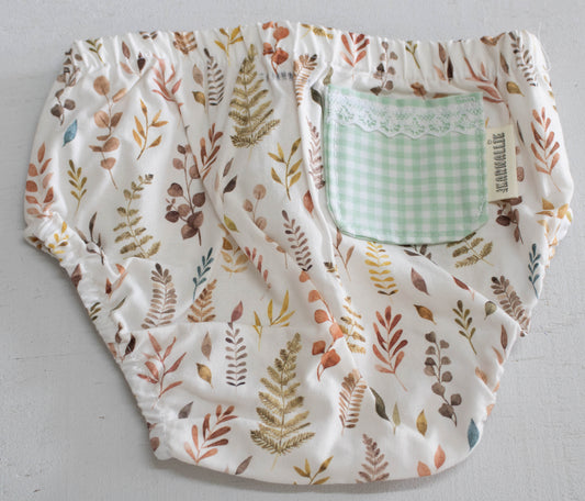 Cotton Forest Print Baby Bloomers
