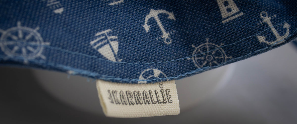 Anchor & Lighthouse Sun Hat