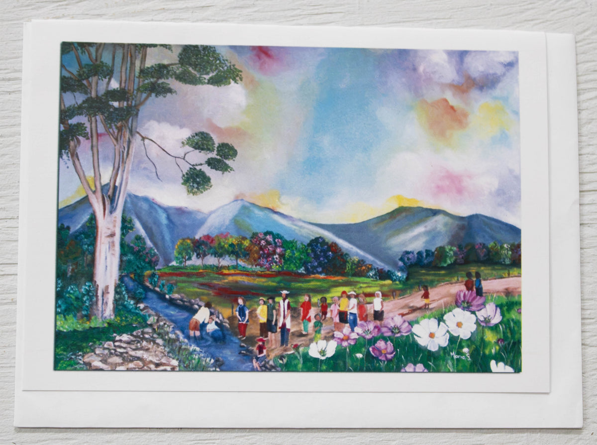 Gathering by the Stream
