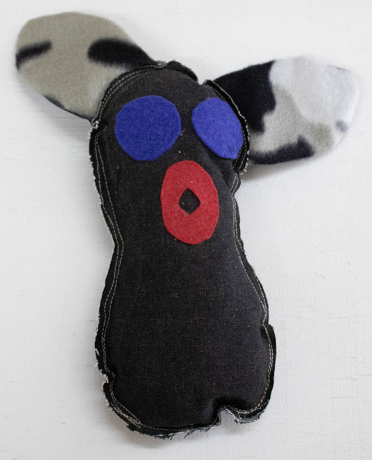 Calming Denim Plush Grey Ears
