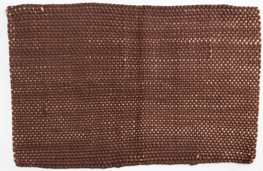 Eco-Friendly Deep Chestnut & Cream Mat